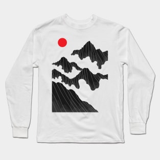 A cloudy landscape Long Sleeve T-Shirt